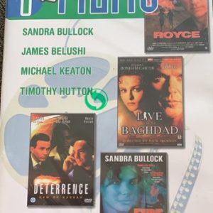 4 films op 1 DVD (ingesealed)