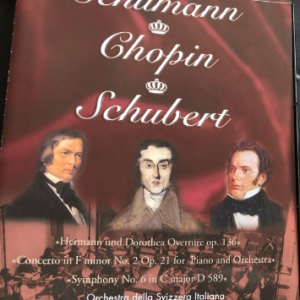 Schuman, Chopin & Schubert (ingesealed)