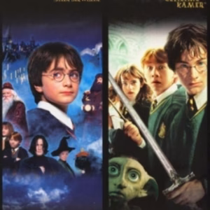 Harry Potter en de steen der wijzen & Harry Potter de geheime kamer