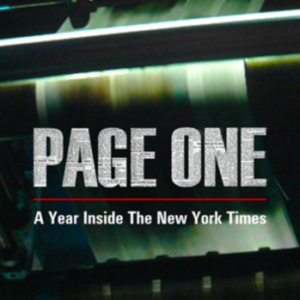 Page one: a year inside The New York Times