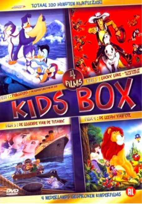 lettergreep Monument Vertrouwelijk Kids Box: 4 leuke films op 2 dvd's (ingesealed) - Filmreus