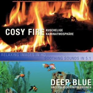 Cosy fire & Blue waters (blu-ray)
