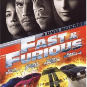 Fast & furious (4 DVD box)