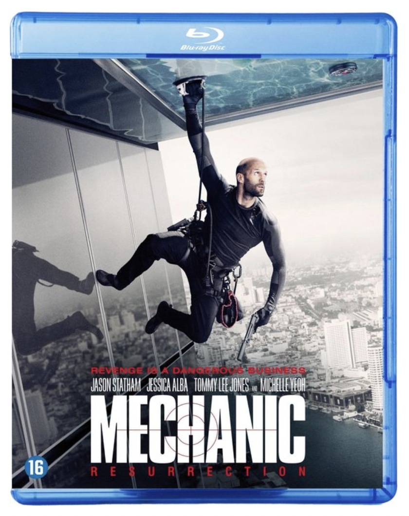 Mechanic: resurrection (blu-ray)