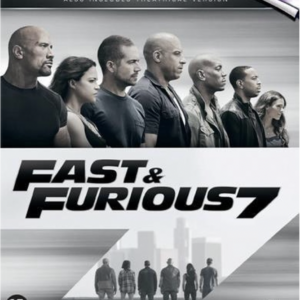 Fast & furious 7 (blu-ray)