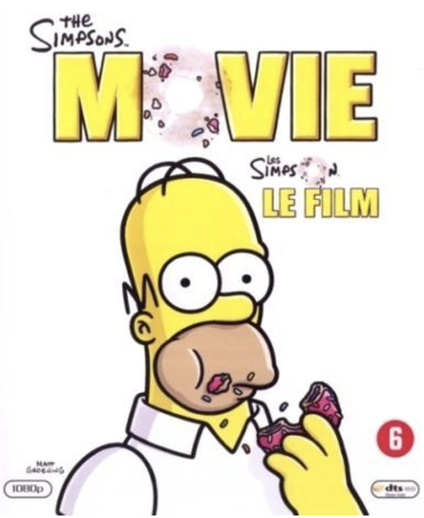 The Simpsons movie (blu-ray)