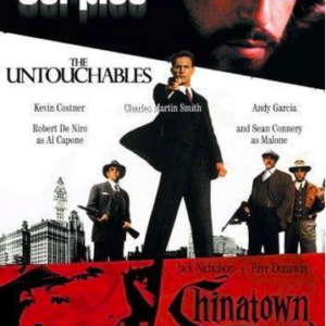 Serpico / The untouchables / Chinatown