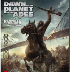 Dawn of the planet of the apes (blu-ray)