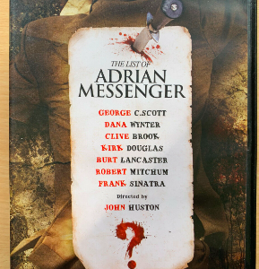 The list of Adrian Messenger
