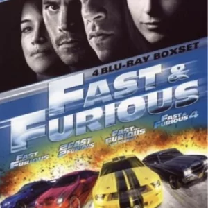 Fast & Furious (deel 1-4) (blu-ray)